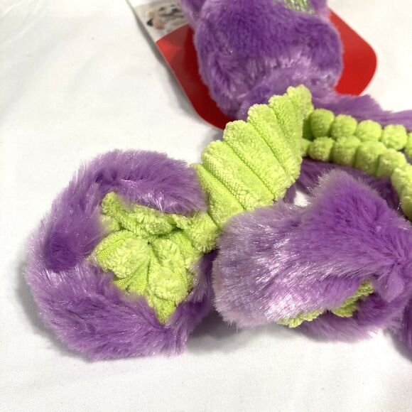KONG Wubba Plush Squeaky Octopus Dog Toy Interactive Tug & Fetch Size Small Cute - Picture 10 of 16